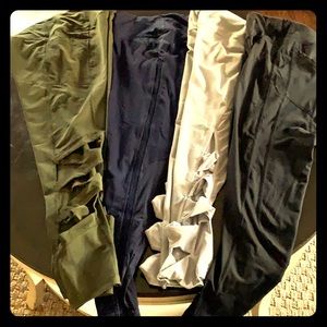 Sport leggings army green, navy blue, grey &black
